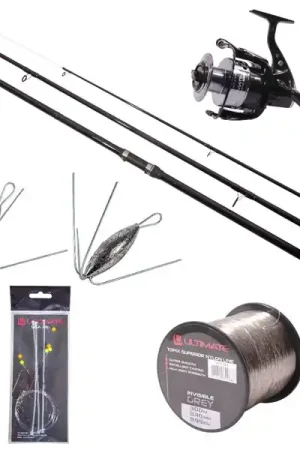 Achat Immédiat Ensemble surfcasting Ultimate Beach Stalker 4.20m (100-250g)