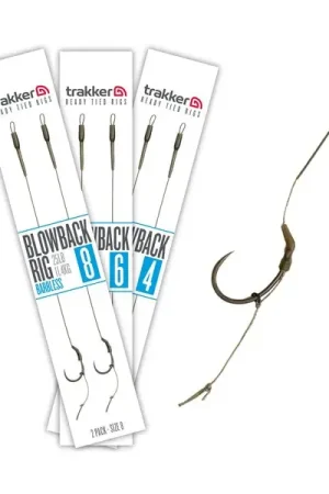 Promotion Saisonnière Montage Blowback Sans Ardillon Trakker 25lb/11.4kg (2 pièces)