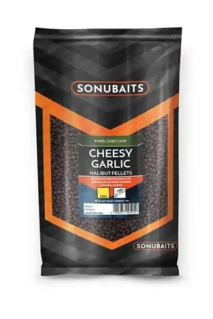 Pellets Sonubaits Cheesy Garlic Halibut (900g) Affaire À Saisir