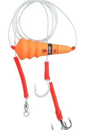 Montage Silure Uni Cat Baitfish GT-41 Comb Rig 3/0 + 9/0 (48,4kg) (200cm) Remise