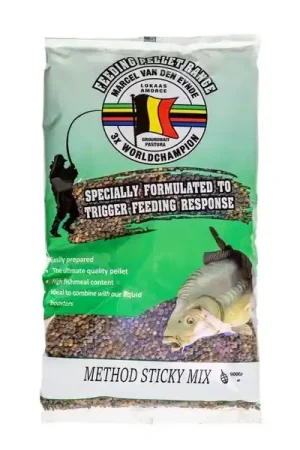 Mélange de pellets collants method feeder 2mm Marcel Van Den Eynde (900g) Certifié