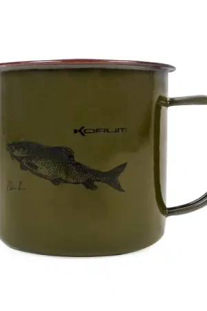 Meilleur Prix Korum Classic Enamel Mug Barbel Mok