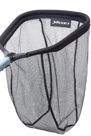 Tête d'épuisette flottante Shimano Yasei Single Hand Rubber Net Foldable Floating Meilleur Prix