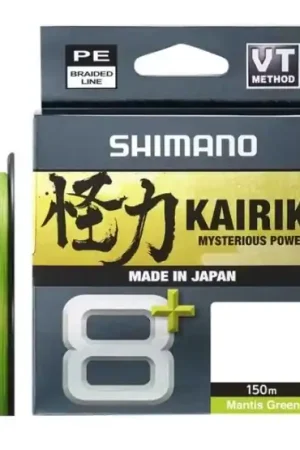 Authentique Tresse vert mousse Shimano Kairiki 8+ 3000m
