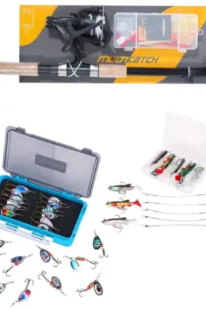 Acheter En Ligne Set de Canne Complet Fish4All Multi-Catch Combo