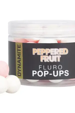 Prix Promo Pop-ups Fluo Dynamite Baits Peppered Fruit (15 mm)