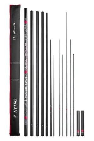Marque Canne au coup Nytro Rivalist Pro Power Pole Pack 10m