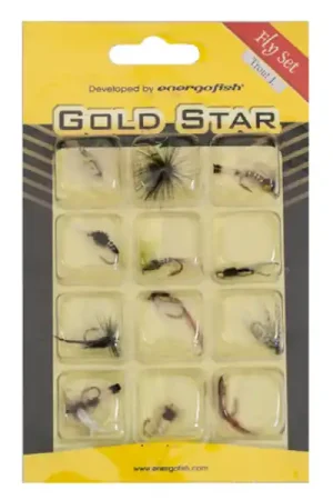 Kit Mouche Truite Energo Gold Star Prix Réduit