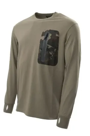 Satisfait Ou Remboursé T-shirt à manches longues Nash ZT HD Vert