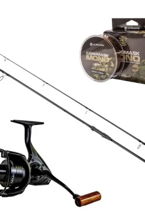 Satisfait Ou Remboursé Ensemble carpe Adventure Carp Stalker Ultimate (3lb)