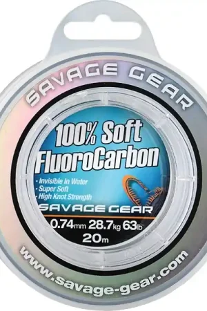 Acheter En Ligne Savage Gear Soft Fluorocarbon 15m