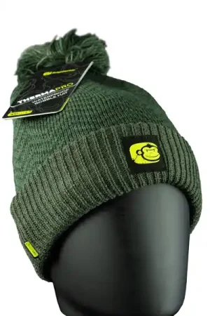 Bonnet RidgeMonkey APEarel ThermaPro Waterproof Vert Meilleur Prix