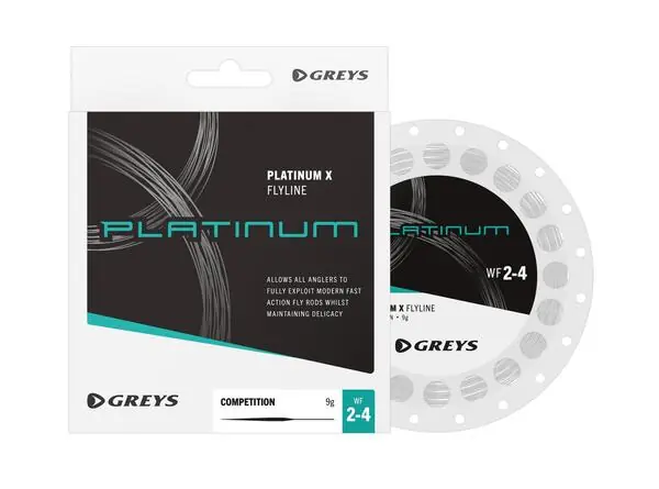 Jusqu'à Épuisement Des Stocks Soie de Mouche Greys Platinum X Comp WF2-4 (90ft)