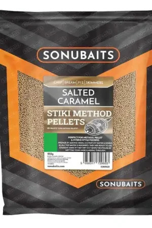 Sonubaits Stiki Salted Caramel Method Pellets 4mm (650g) Nouveauté