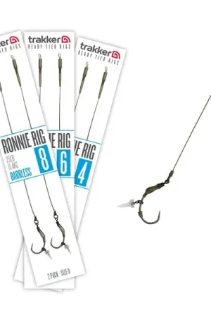 Montage Ronnie Sans Ardillon Trakker 25lb/11.4kg (2 pièces) Réduction