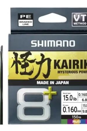 Vente Directe Ligne tressée Shimano Kairiki 8+ Multicolore 300m