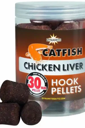 Appâts pour Silure Dynamite Baits Catfish Chicken Liver Hook Pellet Offre Du Jour