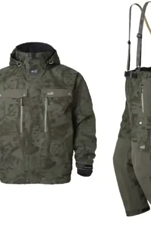 Vente Flash Set veste de pêche Geoff Anderson Dozer 7 & pantalon Urus 7 Leaf