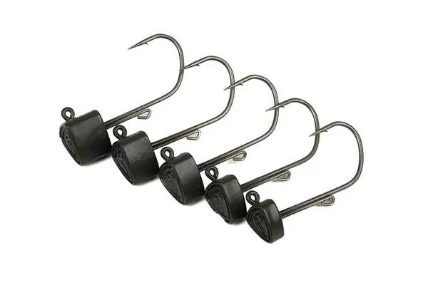 Certifié Têtes plombées Ned Rig en tungstène Fox Rage Jighead 1/0 (3 pièces)