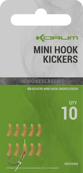 Promotion Korum Smokescreen Mini Hook Kickers (10 Pièces)