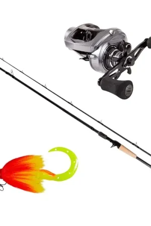 Ensemble Big Bait Baitcaster Grayton Apex Power 2.40m (80-160g) Authentique