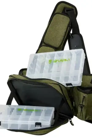 Offre Exclusive Sac Bandoulière Gunki Overtake Street Minute (incl. 2 boîtes à leurres)