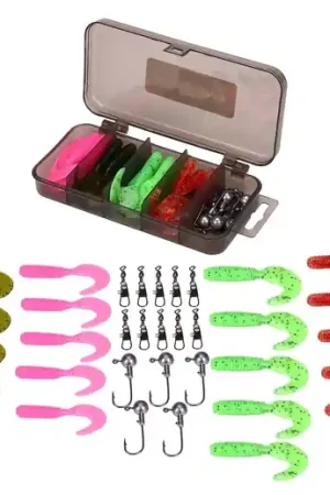 Fish4All Softbait Twister Kit 1 5.5cm (36 Pièces) Usine Directe