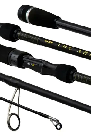 Vente Flash Canne Spinning Illex The Artist X5 S 215 MH Dark Lightning 2.16m (7-35g)