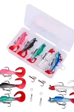 Expédié Aujourd'hui Coffret de swimbaits Fish4All 7.5cm 9g (5pcs)