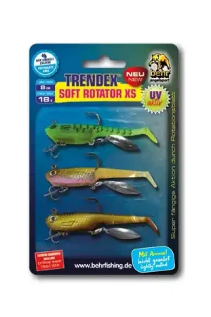 Behr Trendex Soft Rotator XS Softbait Set 8cm (18g) Solde