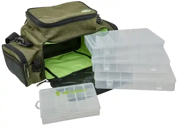 Gunki Overtake Box Bag Front Stripes Carryall (incl. 4 boîtes) Remise