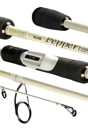 Prix Promo Canne spinning Illex Pepper X5 S 2252 M MH Silver Ops 2.25m (7-30g)