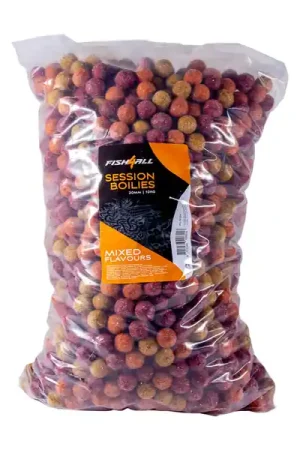 Prix Choc Bouillettes Session arômes mixtes Fish4All 20mm (10kg)