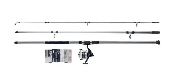 Certifié Combo surfcasting Shakespeare Salt Surf Slayer Set 4.20m (100-200g)