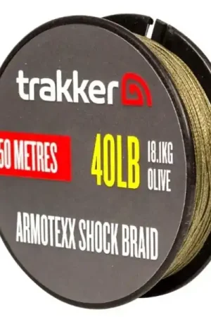 Bas de ligne Trakker Armotexx Shock Braid 0.40 mm (18.1kg) Offre Limitée
