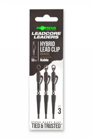 Acheter En Ligne Korda Kable Leadcore Leader Hybrid Lead Clip