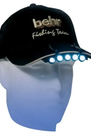 Lampe Behr pour casquette Adjustable Cliplamp 5 LED Marque