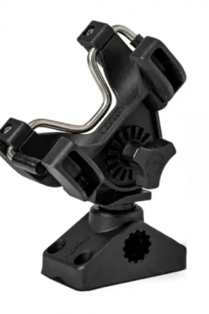Scotty R-5 Universal Rod Holder Black With 0241 Side Deck Mount Bon Plan