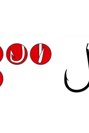 Acheter En Ligne Gamakatsu LS-3310F Hooks Black (25pcs)