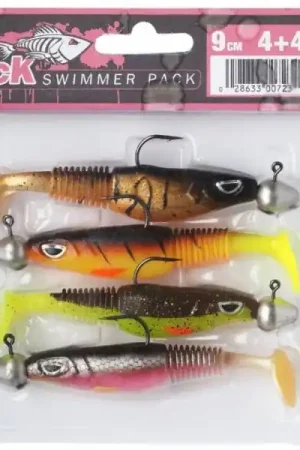 Affaire À Saisir Berkley Sick Swimmer Pre-Rigged Shads 9cm (4 pcs)