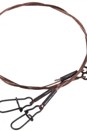 Bas de ligne acier / Leader Ultimate 7x7 Steelwire 30cm - 2pcs Haute Qualité