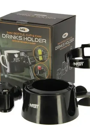 Satisfait Ou Remboursé Porte-gobelet NGT 3 In 1 Bottle Cup & Can Drinks Holder