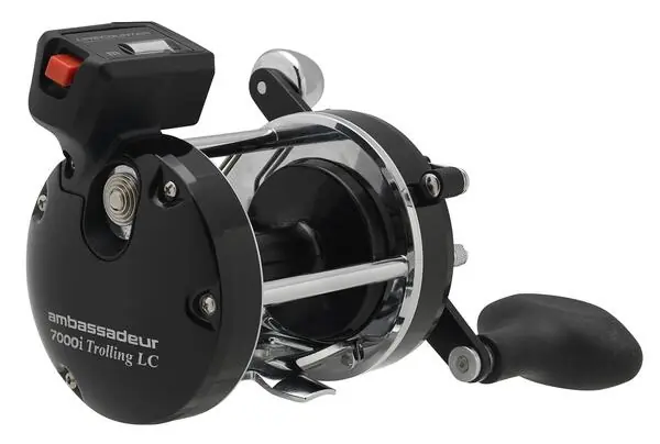 Moulinet Traine Abu Garcia Ambassadeur® 7000i Linecounter Trolling RH Commande En Gros