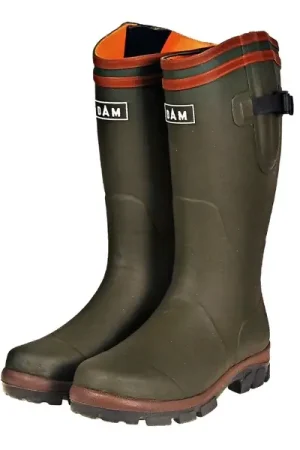 Bon Marché Bottes Dam Flex Neoprène Caoutchouc Vert