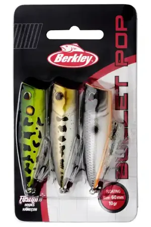 Retour Gratuit Berkley Bullet Pop 3 Pack 6cm (6g)