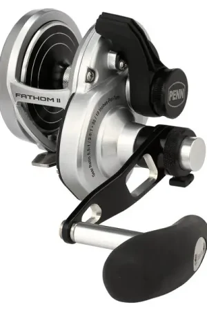 Super Prix Moulinet Penn Fathom II Lever Drag Reel 10XN LH