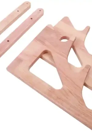 Ultimate Wooden Wall Rod Rack 3 Rods Offre Spéciale