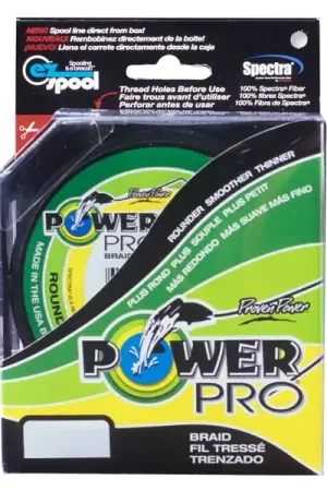 Tresse Shimano Power Pro 'Moss Green' 275m Meilleur Choix