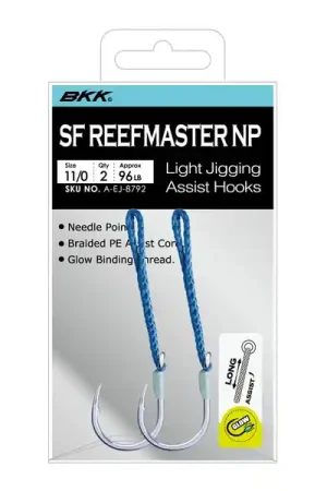 Achat Immédiat Hameçons mer BKK SF Reefmaster NP Long (2 pcs)