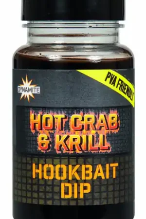 Promotion Saisonnière Dynamite Baits Hot Crab & Krill Dip Liquid (100ml)